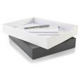 Irattartó Krokodilbőr Hatás - fekete, Lifestyle, karton (23,8/5/31,5cm) - MÖMAX modern living
