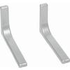 VÄGGHÅLLARE LEONARDO -SB- - silver, metall (24cm) - Mömax