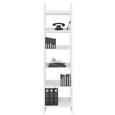 Regal in Weiß - Weiß, MODERN, Holzwerkstoff (55/205/38cm) - Mömax modern living Regal in Weiß - Weiß, MODERN, Holzwerkstoff (55/205/38cm) - Mömax modern living