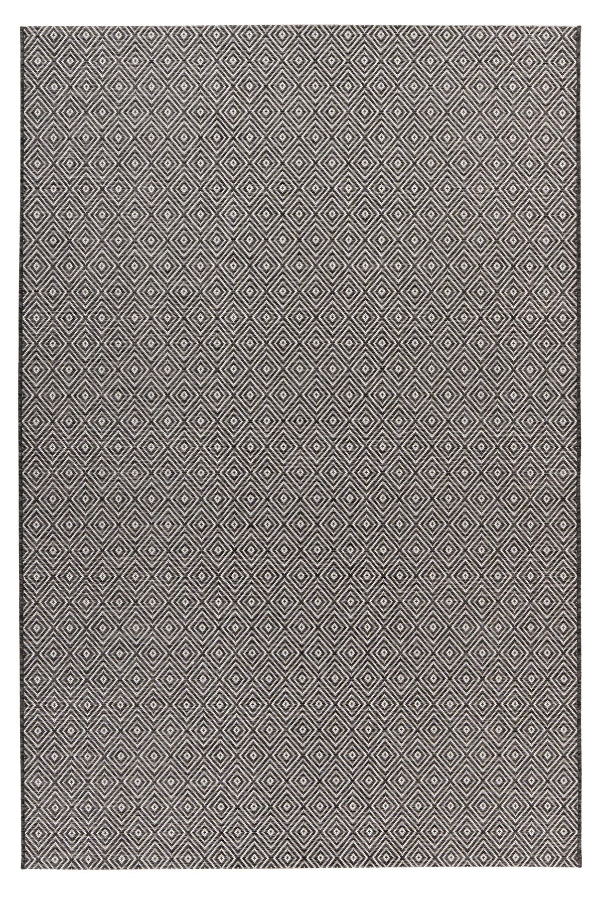 FLACHWEBETEPPICH MY NORDIC 870 - Grau, Design, Textil (120/170cm)