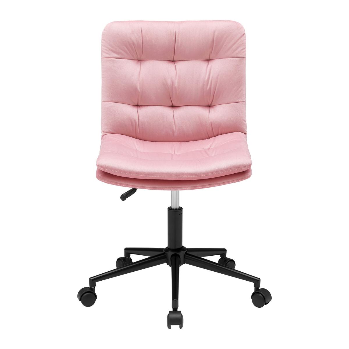 Vrtljivi Stol Easy I -Exklusiv-, Roza - roza/pink, Konvencionalno, kovina/umetna masa (44/92-102/53cm) - Mömax