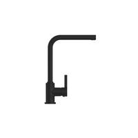 Küchenarmatur Sistant Dublin  in Schwarz - Schwarz, Basics, Metall (33,5cm) - Sistant