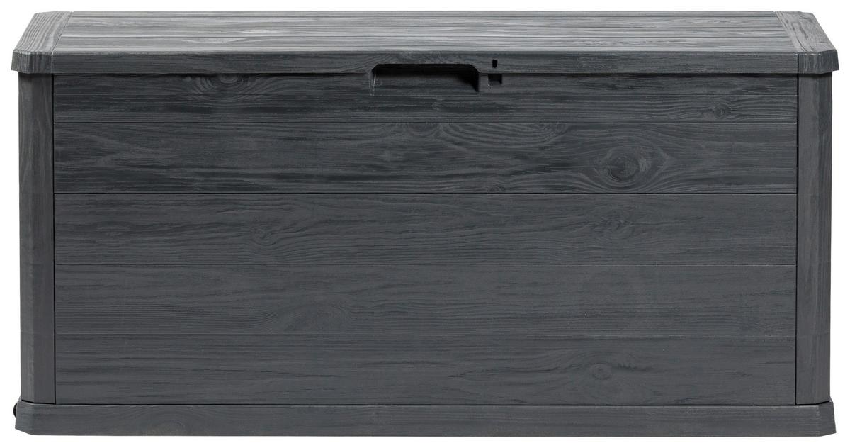 Zaboj Za Blazine Woody, Antracit - antracit, Basics, umetna masa (117/56/45cm) - Mömax