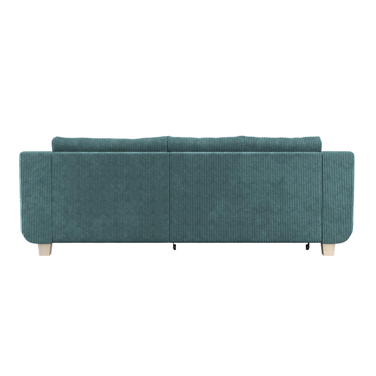 Colţar ALEX - albastru deschis, Modern, textil (246/88cm) - Modern Living