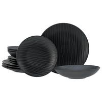 Jedilni Servis Waves, 12-Delni - antracit, Basics, keramika - Creatable