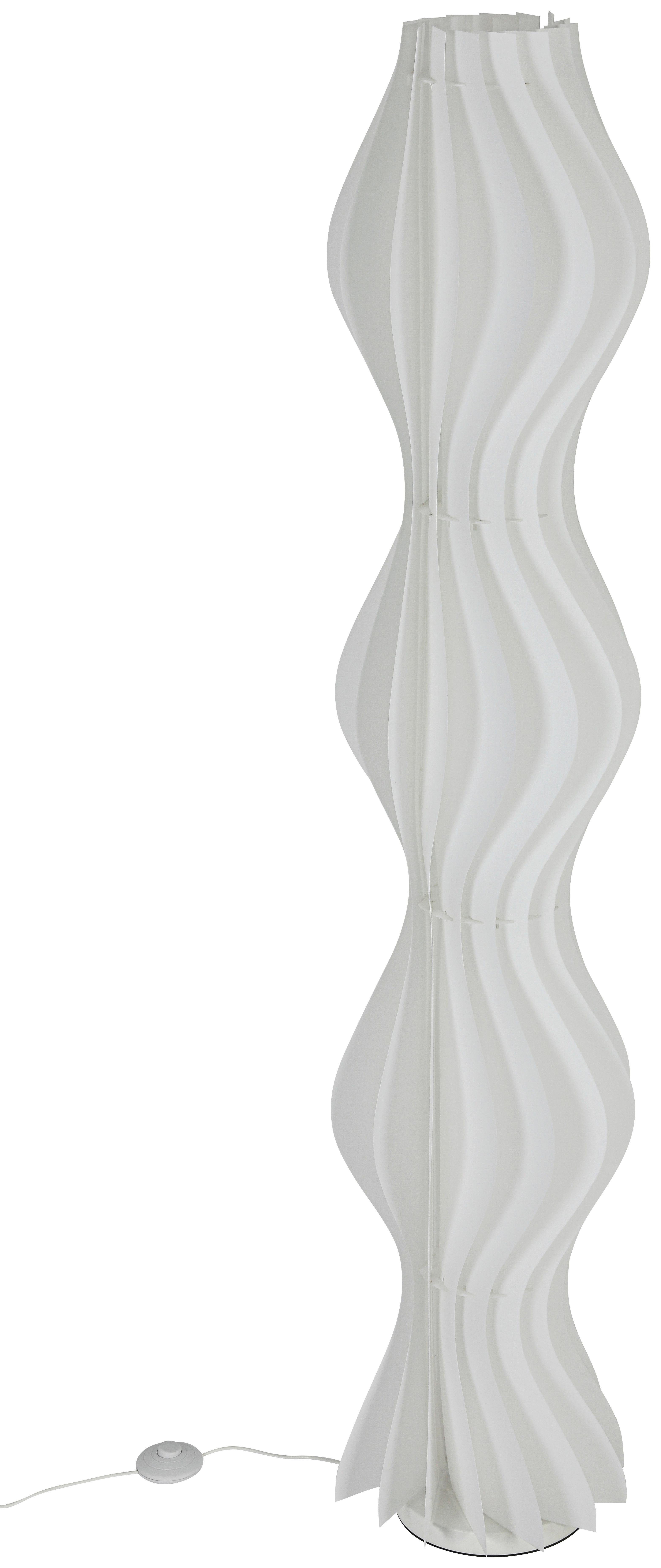 LED-GOLVLAMPA ALEXANDER - vit, Modern, metall/plast (30/150cm) - Mömax
