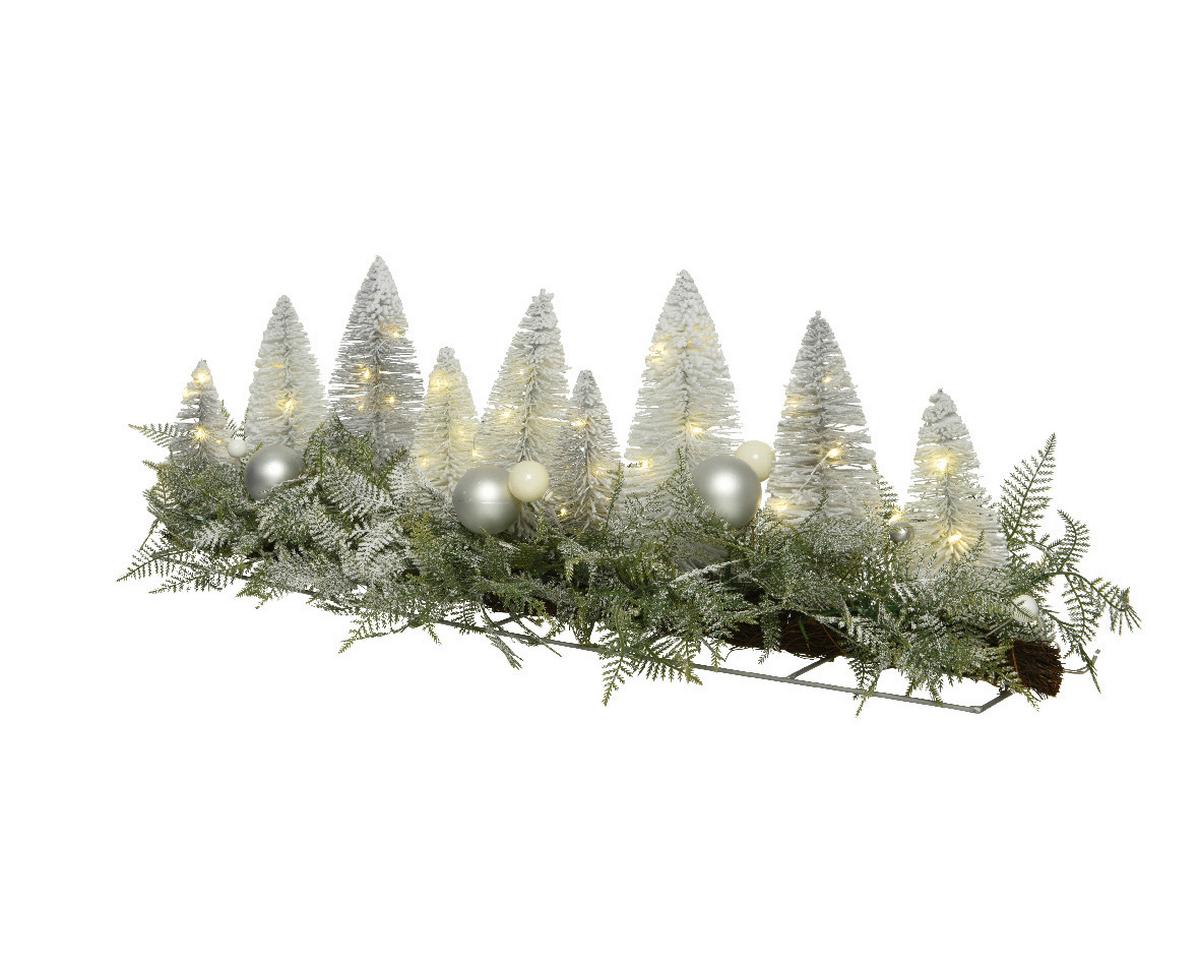 GAŁĄŹ DEKORACYJNA 687548 - biały, Konventionell, tworzywo sztuczne (90,00/24,00/26,00cm) - X-Mas