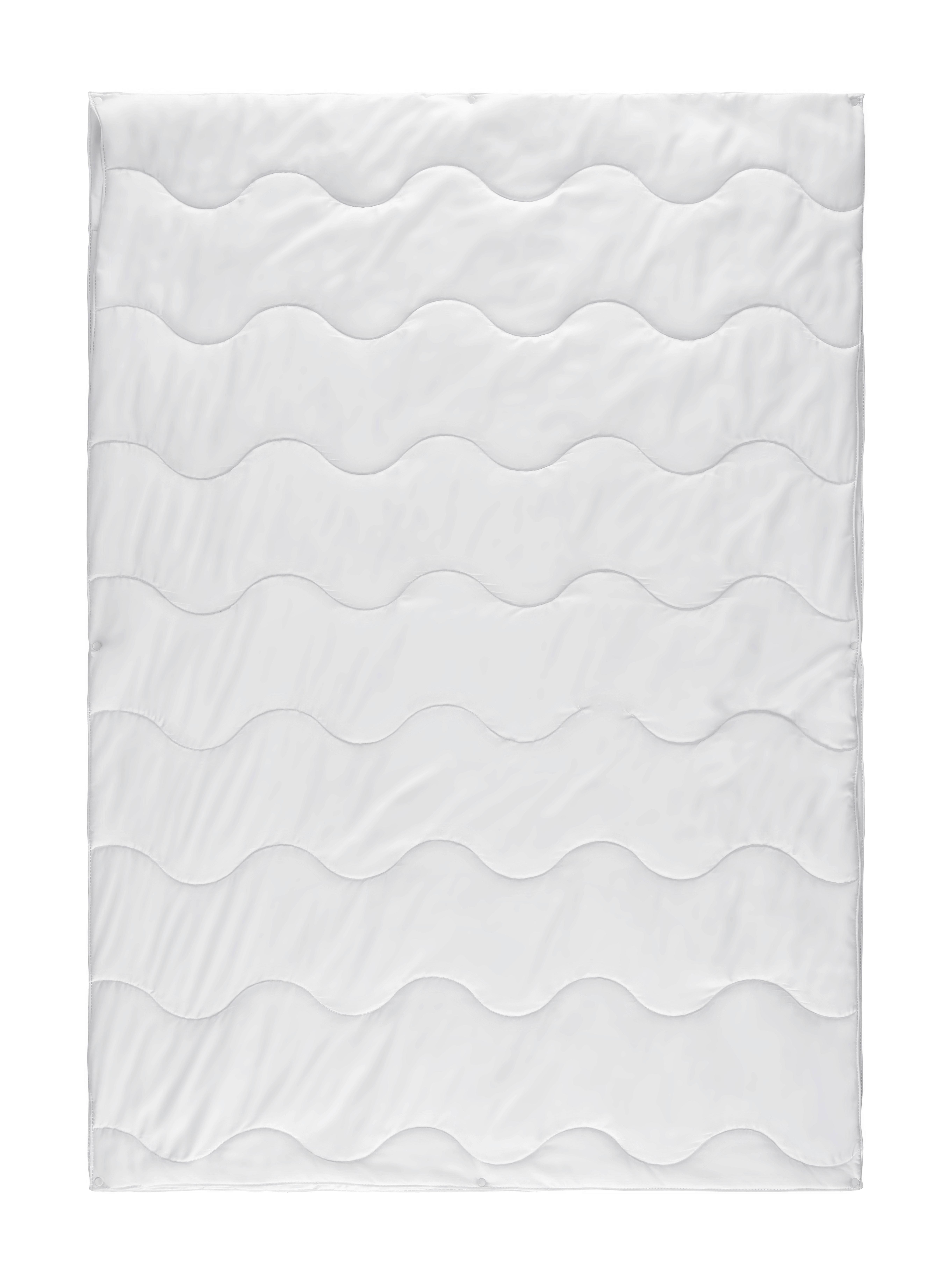 Ganzjahresduvet 4-Jahreszeiten-Andreas - Weiss, Konventionell (160/210cm) - Nadana