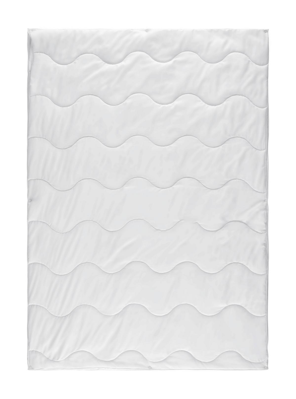 Ganzjahresduvet 4-Jahreszeiten-Andreas - Weiss, Konventionell (160/210cm) - Nadana