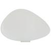Servierplatte Melly in Weiß - Weiß, MODERN, Keramik (35,2/23,1/3cm) - Premium Living