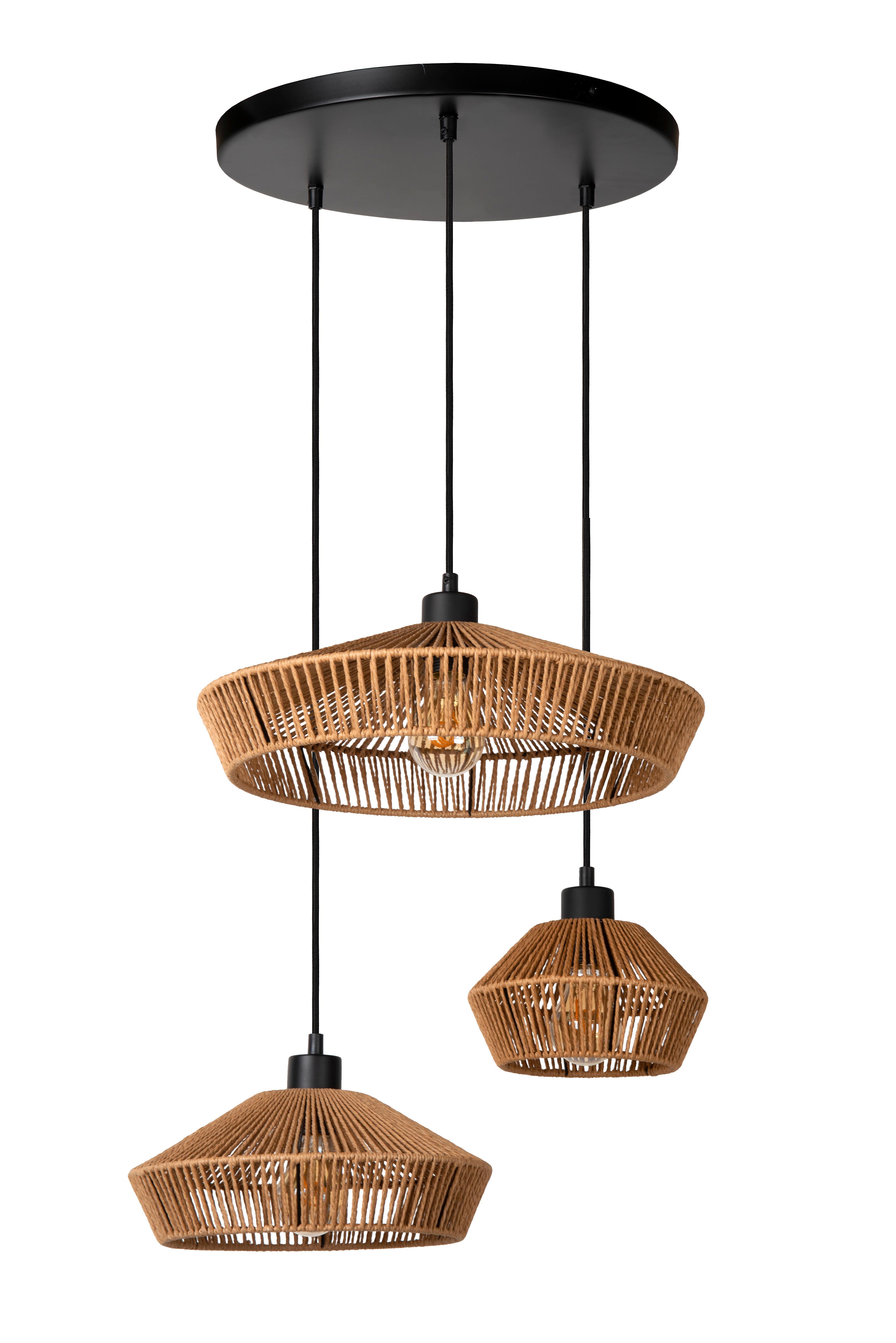 Pendelleuchte 10413/03/72 Yunkai - Lifestyle, Papier (60/60/145cm) - Lucide