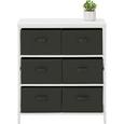 Komoda Nevio - naravna/bela, Moderno, tekstil/les (70/80/30cm) - Mömax modern living Komoda Nevio - naravna/bela, Moderno, tekstil/les (70/80/30cm) - Mömax modern living