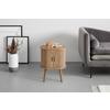 SIDOBORD SKANDY - naturfärgad, Modern, trämaterial/trä (40/50/30cm) - Premium Living