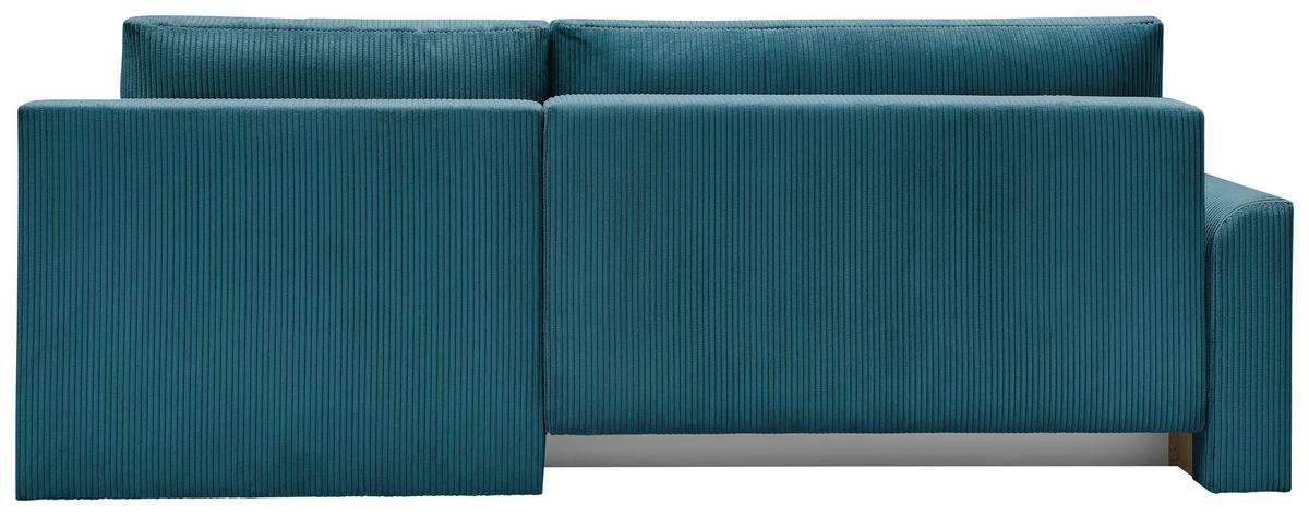 Coltar KIM - turcoaz, Modern, lemn/textil (233/160cm) - Modern Living