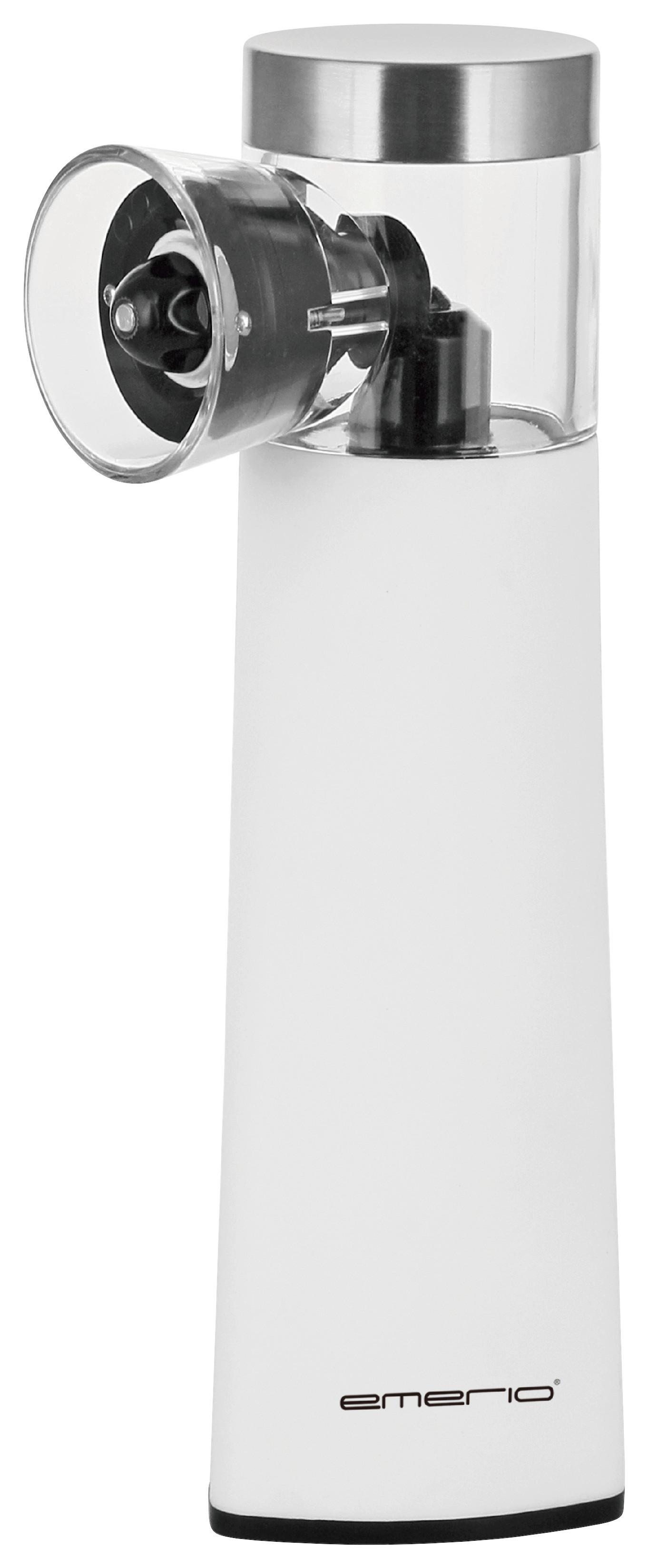 Elektrische Salz-/pfeffermühle Siki Aus Edelstahl In Weiss - Weiss, Konventionell, Kunststoff/Metall (8/6/21,5cm) - Insido
