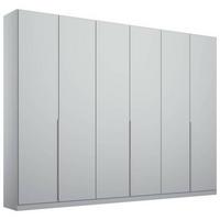 Ormar S Klasičnim Vratima Alabama - svijetlo siva/boje aluminija, Moderno, drvni materijal (271/229/54cm) - Modern Living