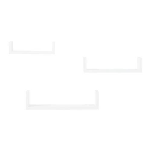 Wandboardset U-Bord in Weiss - Weiss, Modern (42/10/10cm) - Mömax