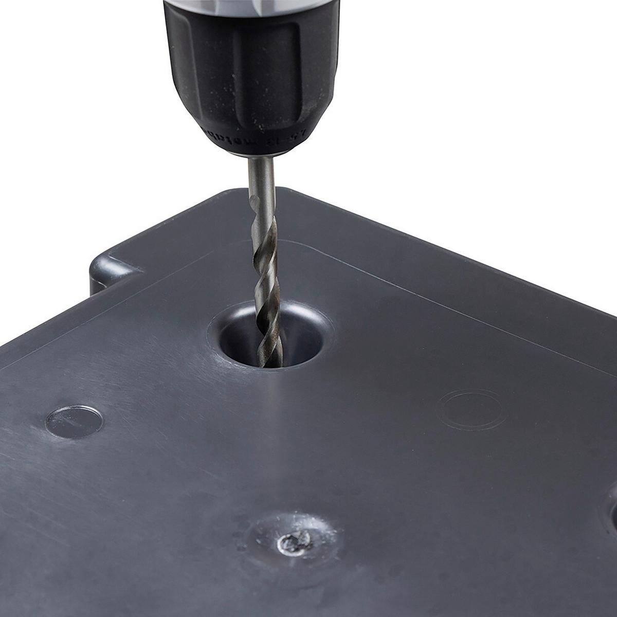 Übertopf-Set Grau, 2-teilig - Grau, Basics, Kunststoff - Siena Garden