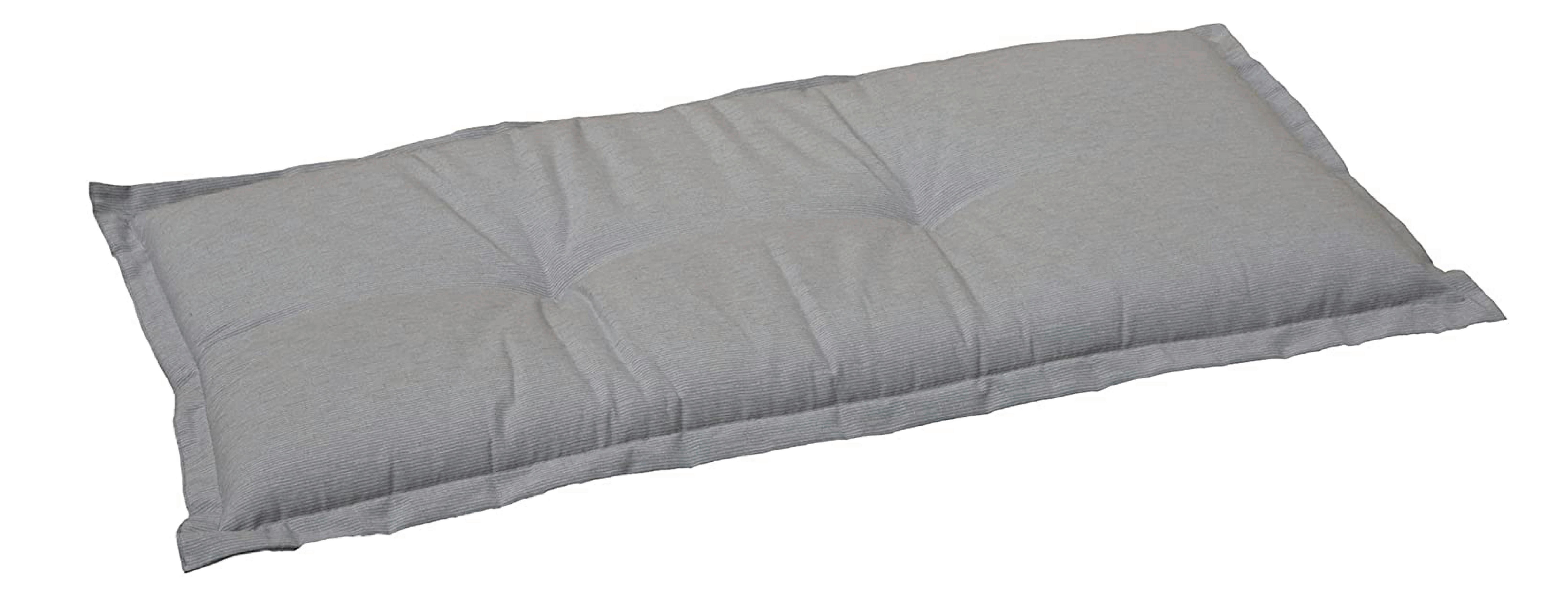 Blazina Za Klop Auerbach, Siva - svetlo siva, Basics, tekstil (145/45/7cm)