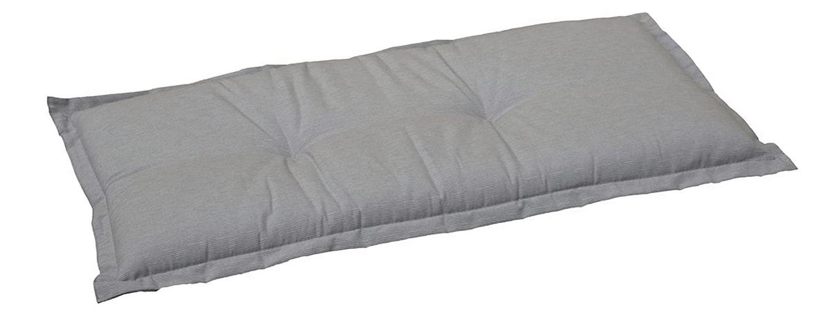 Bankauflage Auerbach ca. 145x45 cm Hellgrau - Hellgrau, Basics, Textil (145/45/7cm) - Gardenson