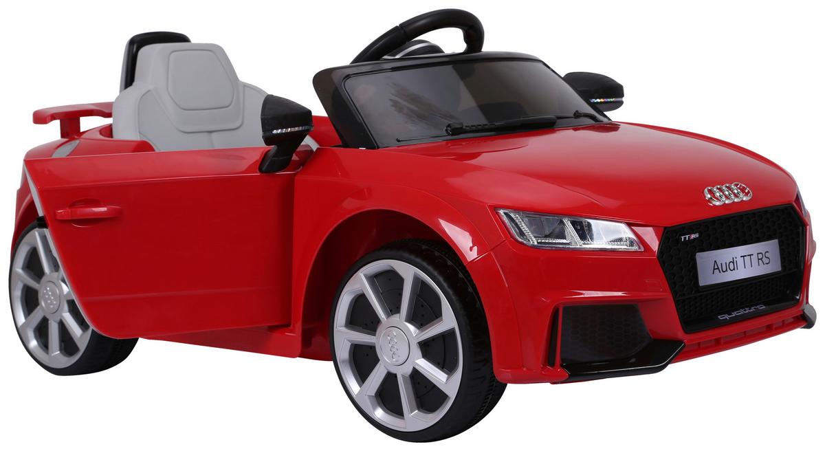 ELEKTRYCZNE AUTO DLA DZIECI RIDE ON AUDI TT - czerwony, Konventionell, tworzywo sztuczne (103/62/43,5cm)