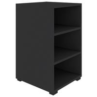 Regal Unit in Anthrazit - Anthrazit/Schwarz, Modern, Holzwerkstoff (45,6/67,2/40cm) - Based