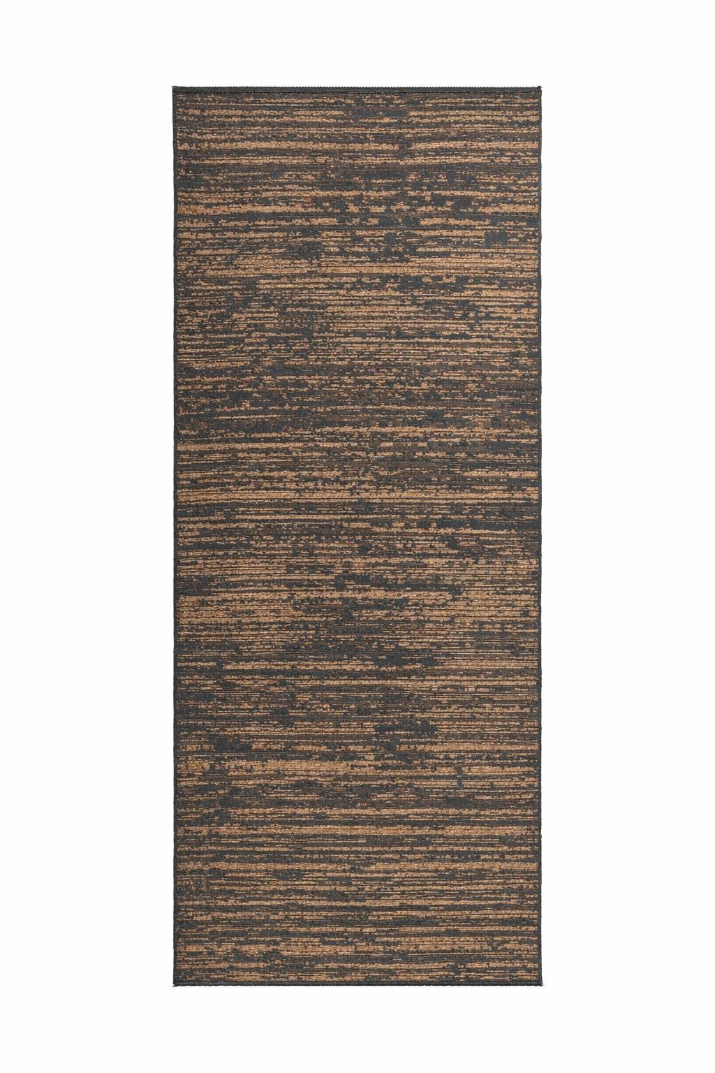 Flachwebeteppich Kalea 125 Gelb 80x150 - Gelb, Basics, Textil (80/150cm) - Kayoom