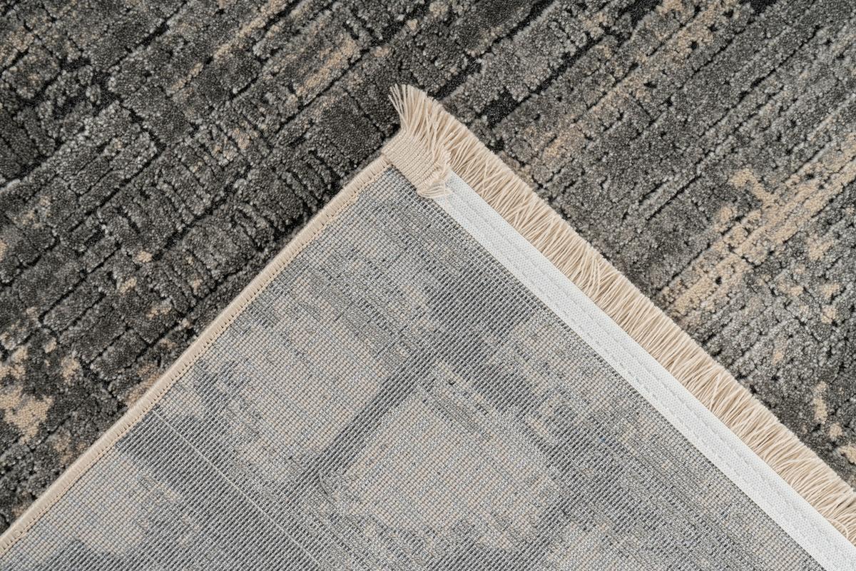 Vintage-teppich Adela 225 Grau 120x170 - Grau, Basics, Textil (120/170cm) - Kayoom