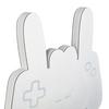 LED-DEKORATIONSLAMPA FRANI - vit/kromfärg, Modern, plast (22,9/4,6/25,3cm) - Mömax