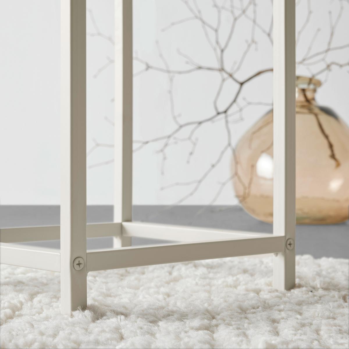 Blumensäule Vera Sandfarben - Sandfarben, Modern, Metall (25/60/25cm) - Mömax