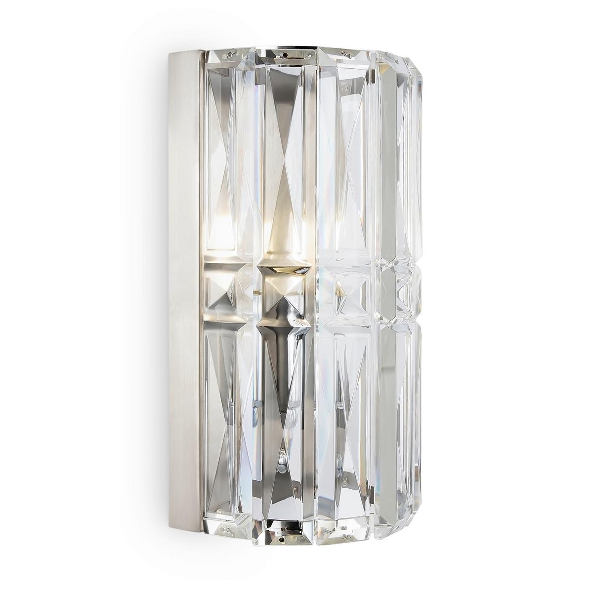 Wandleuchte Facet Chromfarben max. 60 Watt - Chromfarben, Trend, Glas/Metall (13/10/20cm) - MAYTONI