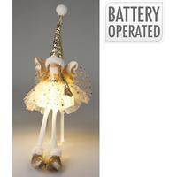 LED-es Dekor Angyal Angel - műanyag/textil (22/16/60cm)