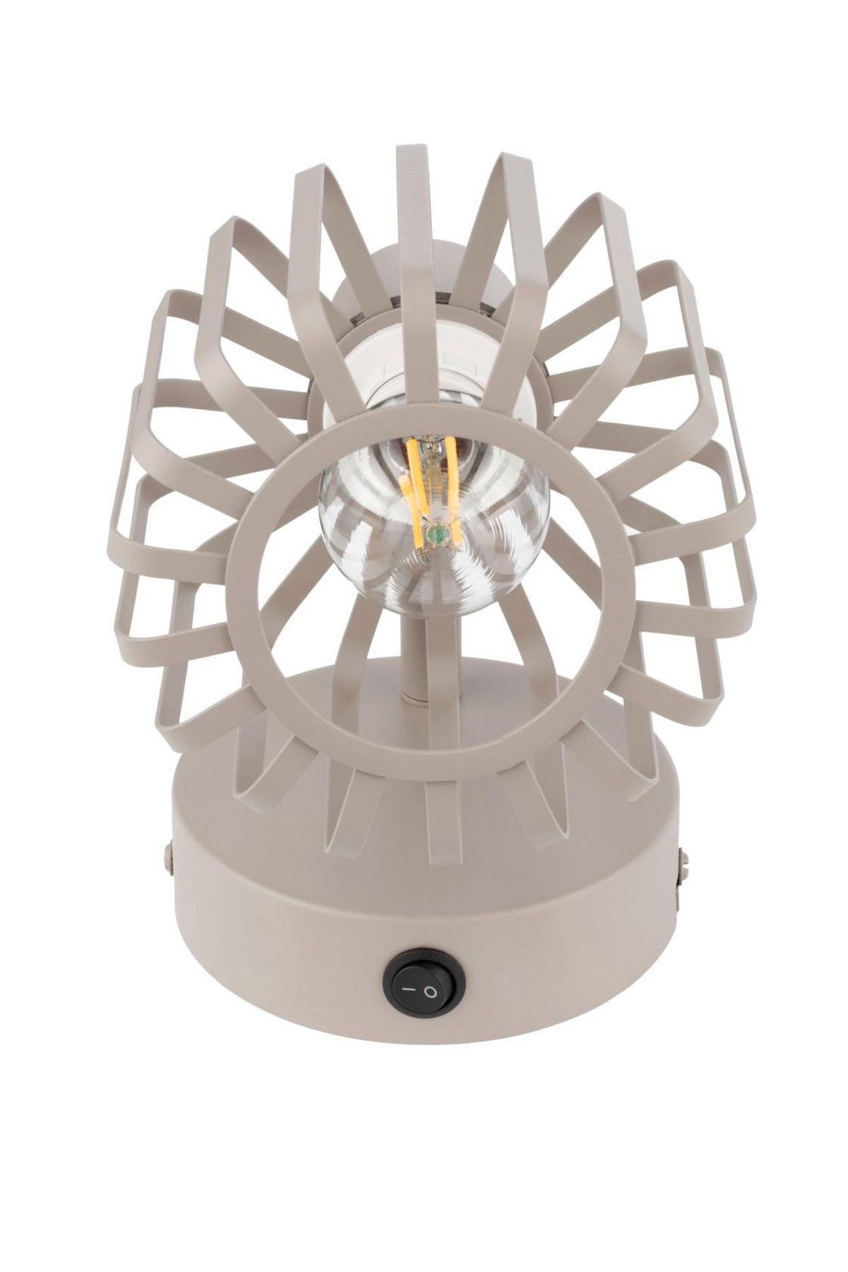 LAMPA REFLEKTOROWA COVENTRY *SBN* - kolor piaskowy, Konventionell, metal (20,6/12/14,5cm) - Novel