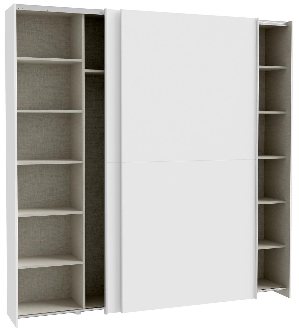 Ormar S Kliznim Vratima Home Nook - bijela, Basics, drvni materijal (200,1/210/39,1cm) - Modern Living