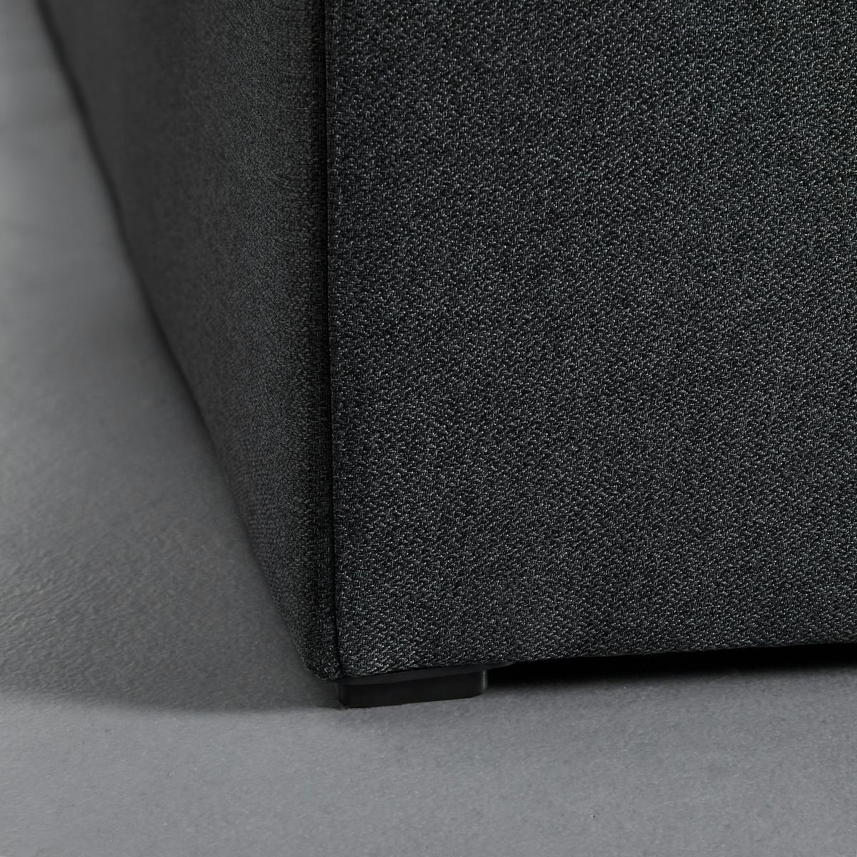 Boxspringágy Lucy - sötétszürke, Modern, faalapú anyag/textil (180/200cm) - Bessagi Home