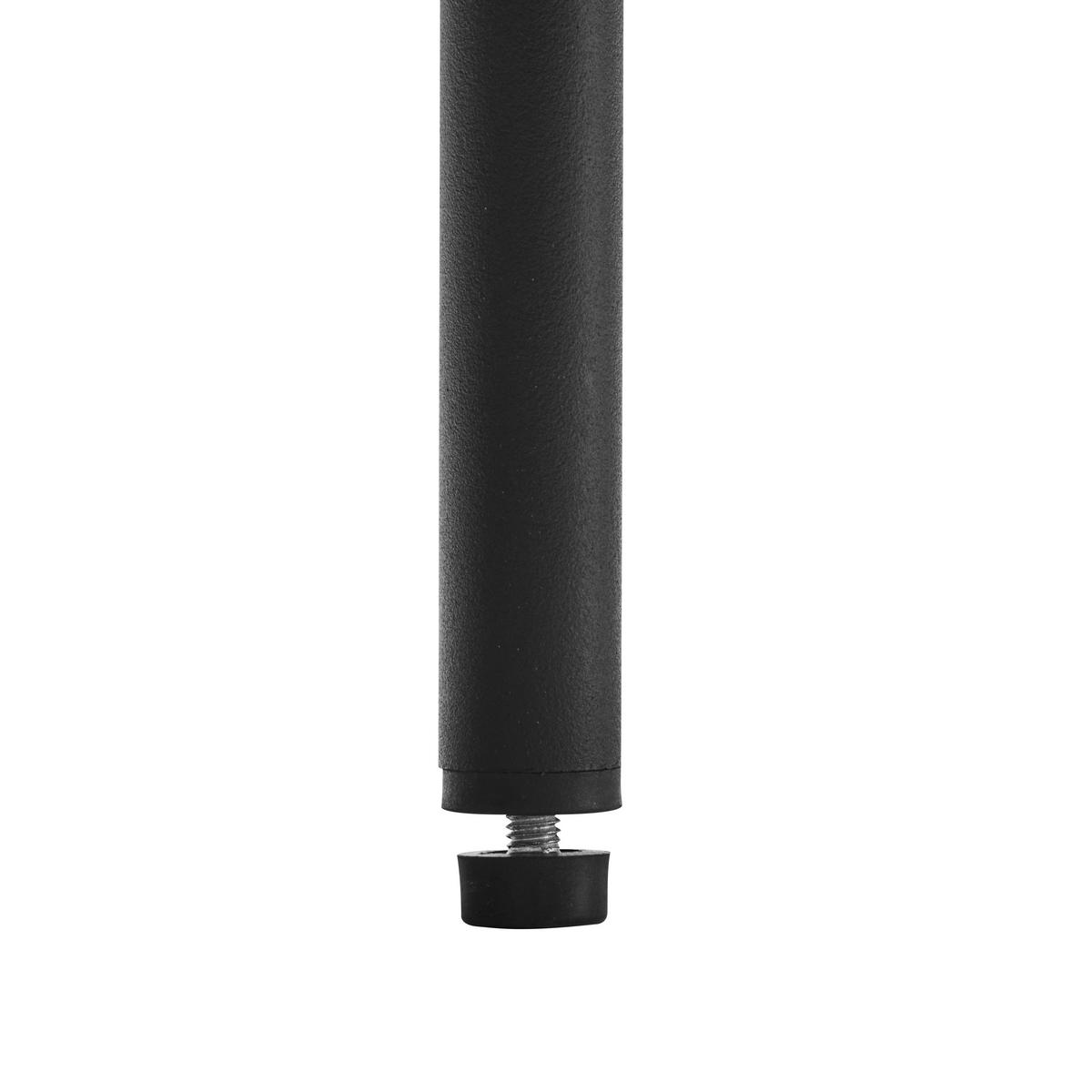 KOMODA SZEROKA LINE - kolor dębowy/czarny, Design, materiał drewnopochodny/metal (150/75/40cm) - Carryhome