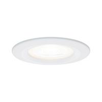 Deckenleuchte Nova in Weiß/Alufarben max. 6,5 W - Alufarben/Weiß, Basics, Metall (7,8cm) - Paulmann