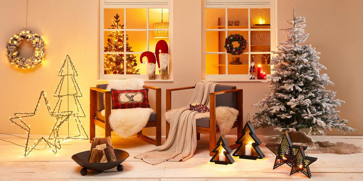 GAŁĄŹ DEKORACYJNA 687548 - biały, Konventionell, tworzywo sztuczne (90,00/24,00/26,00cm) - X-Mas