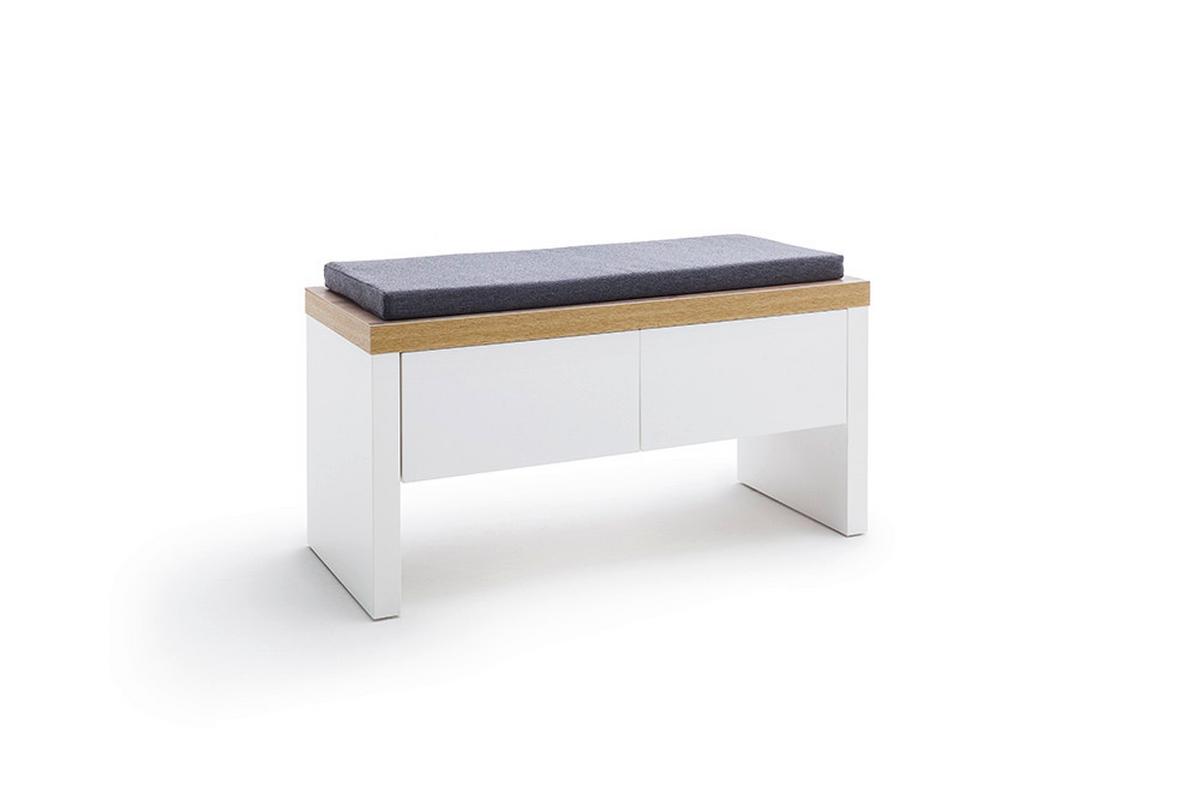 Sitzkissen Cali Anthrazit ca. 85x4x34cm - Anthrazit, Modern (85/4/34cm) - Premium Living