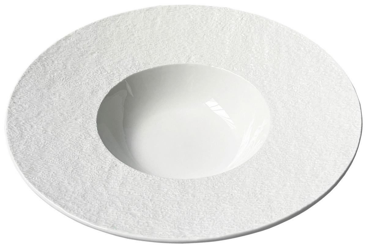 Krožnik Za Testenine Haruki - Gourmet - bela, Moderno, keramika (28,9/6,2cm) - Mömax