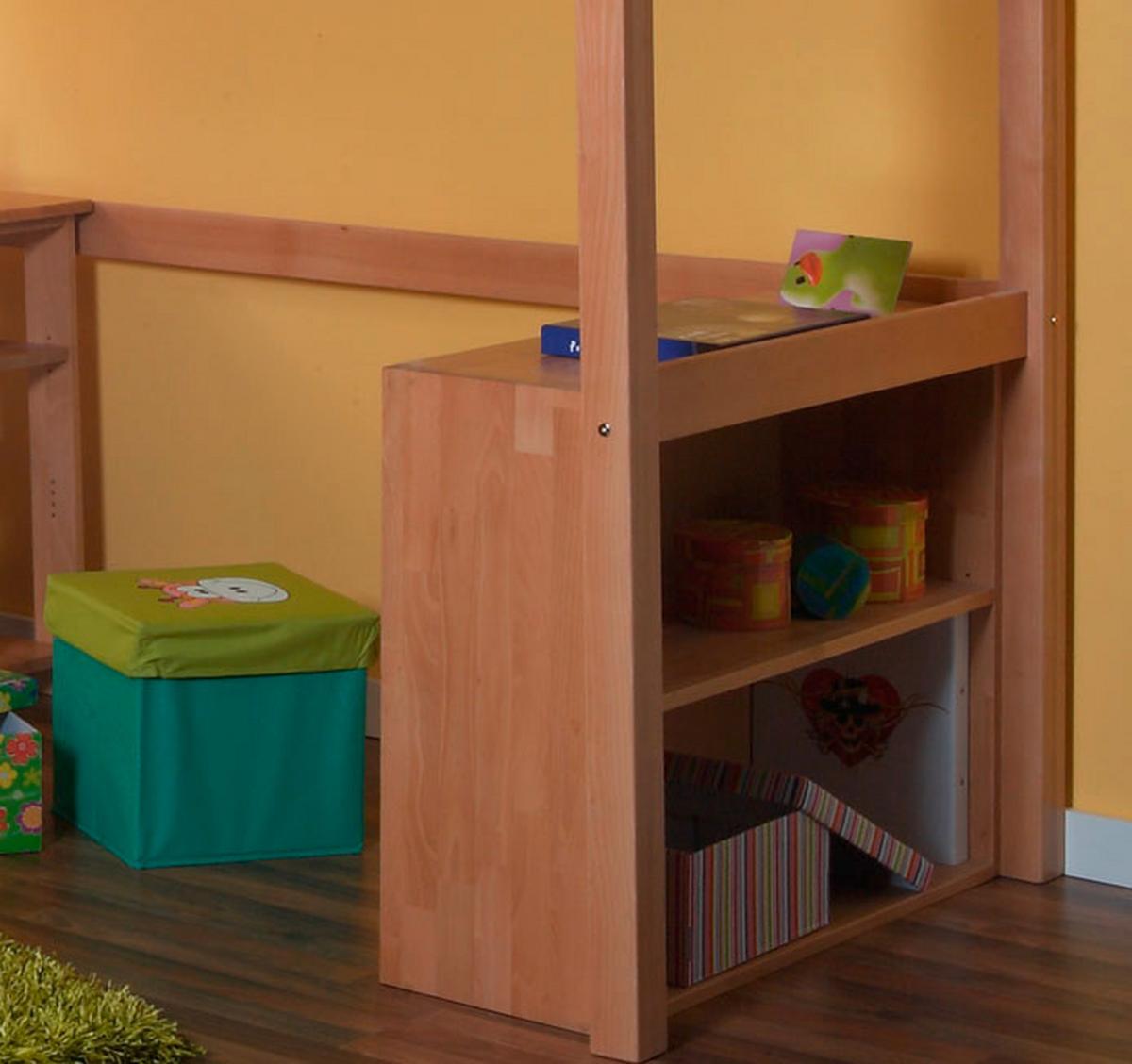 Pograd Tolly R, 90x200, Bukev, Masivno - barve bukve, Basics, les (90/200cm) - MID.YOU