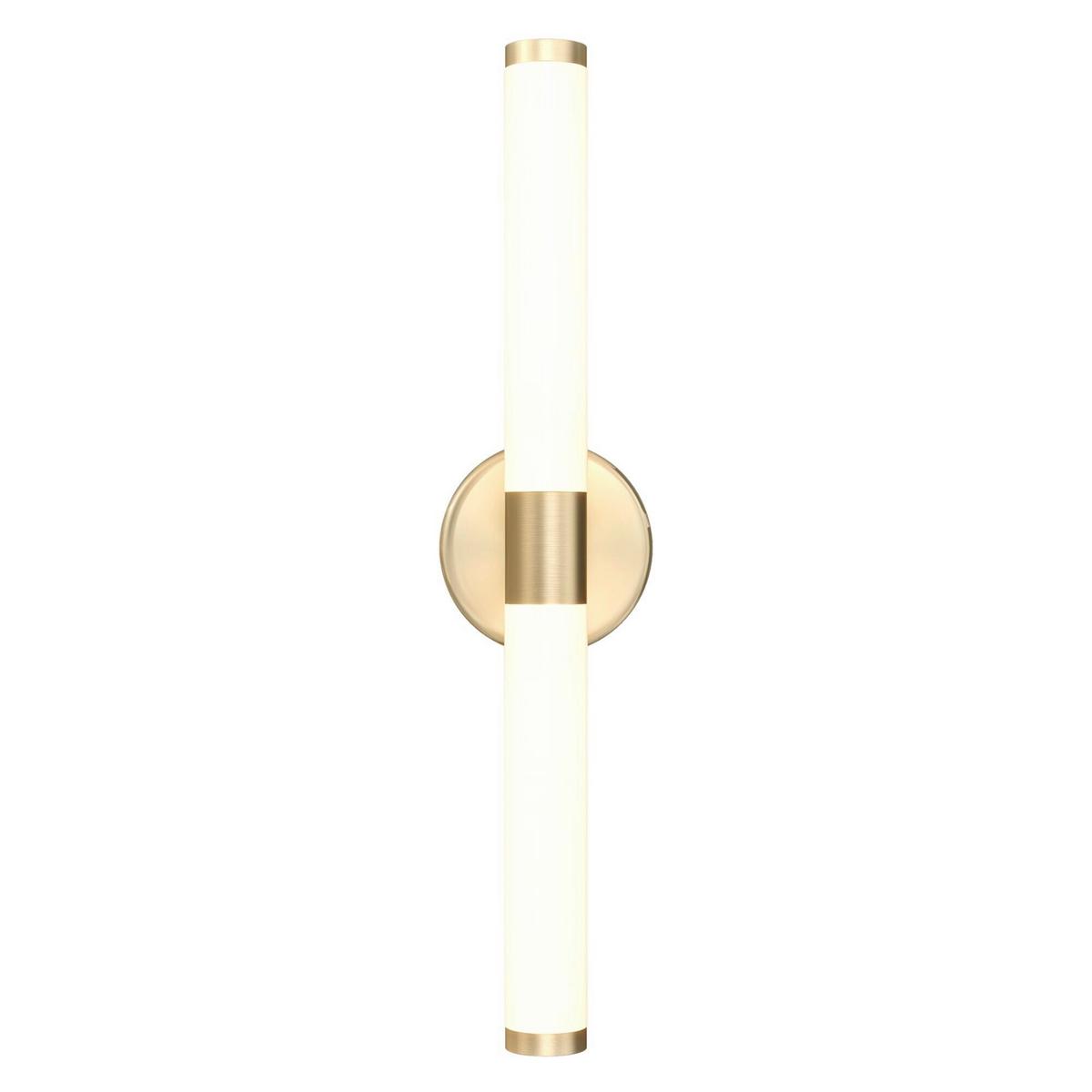 WANDLEUCHTE AXIS - Goldfarben, Trend, Kunststoff/Metall (3/35,6cm) - MAYTONI