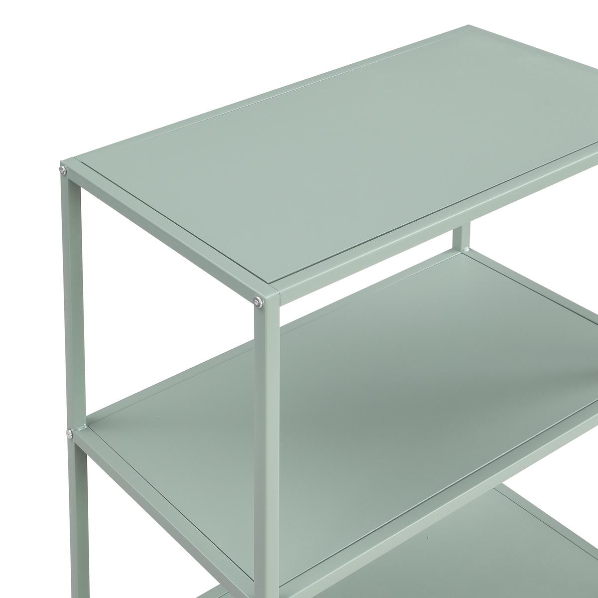Regal Havanna Grün - Grün, MODERN, Holzwerkstoff/Metall (60/113/33cm) - Mömax
