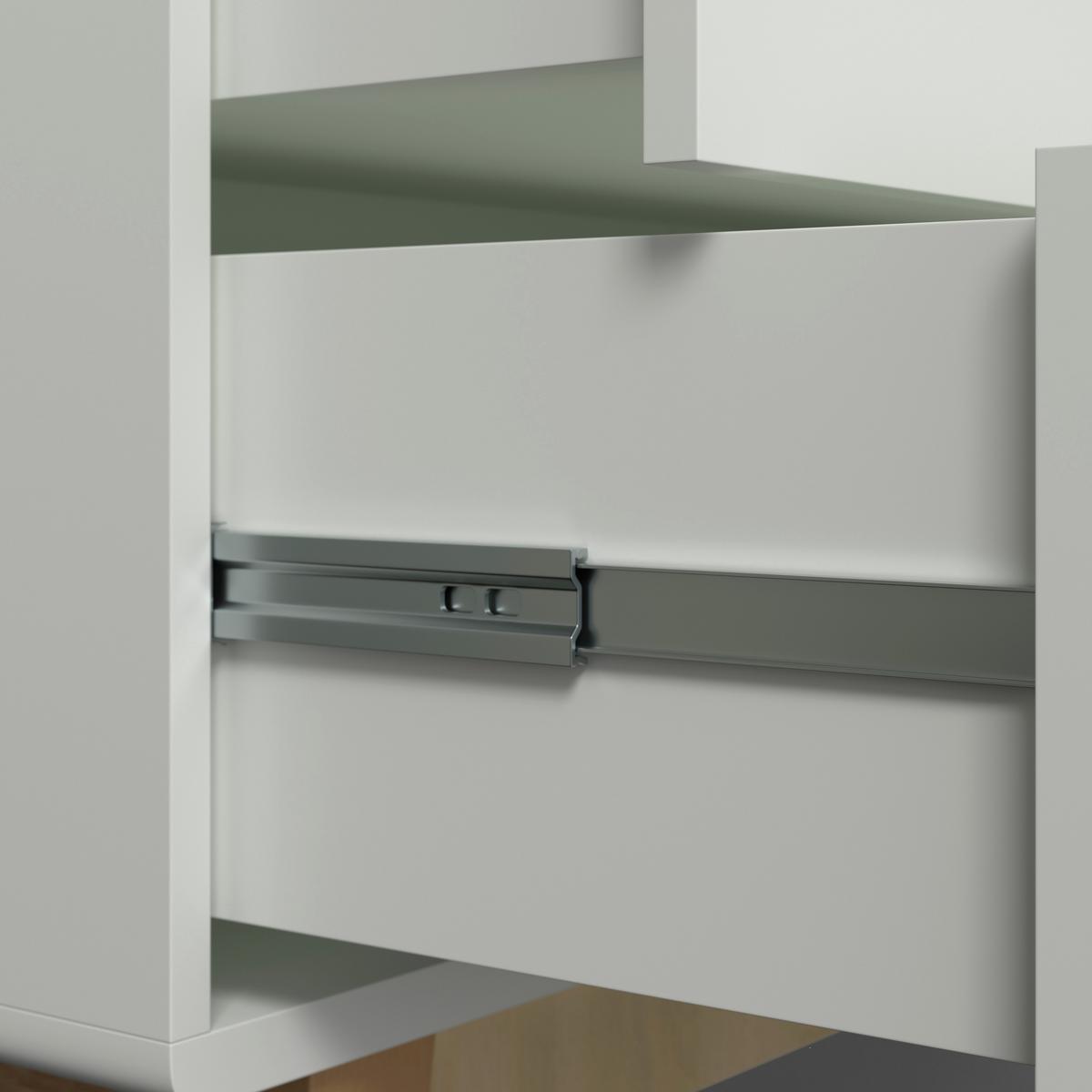 Kinderregal Enny Weiß/Buchefarben - Buchefarben/Weiß, MODERN, Holz/Holzwerkstoff (118/95/39cm) - Bessagi Kids
