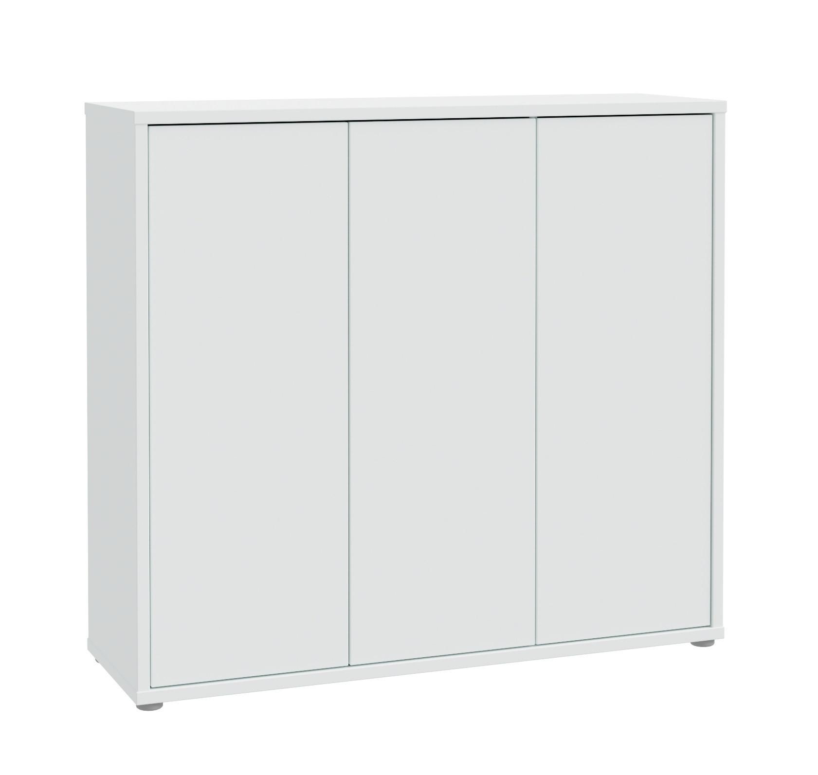 SZAFKA NA BUTY ALICE SPRINGS - jasnoszary/szary, Modern, materiał drewnopochodny (109,2/99,1/34,9cm) - Xora