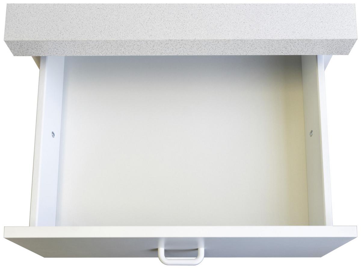 CORP INFERIOR DE BUCĂTĂRIE SPEED  US 50-50 W - gri deschis/alb, Konventionell, material pe bază de lemn (50/85/50cm)