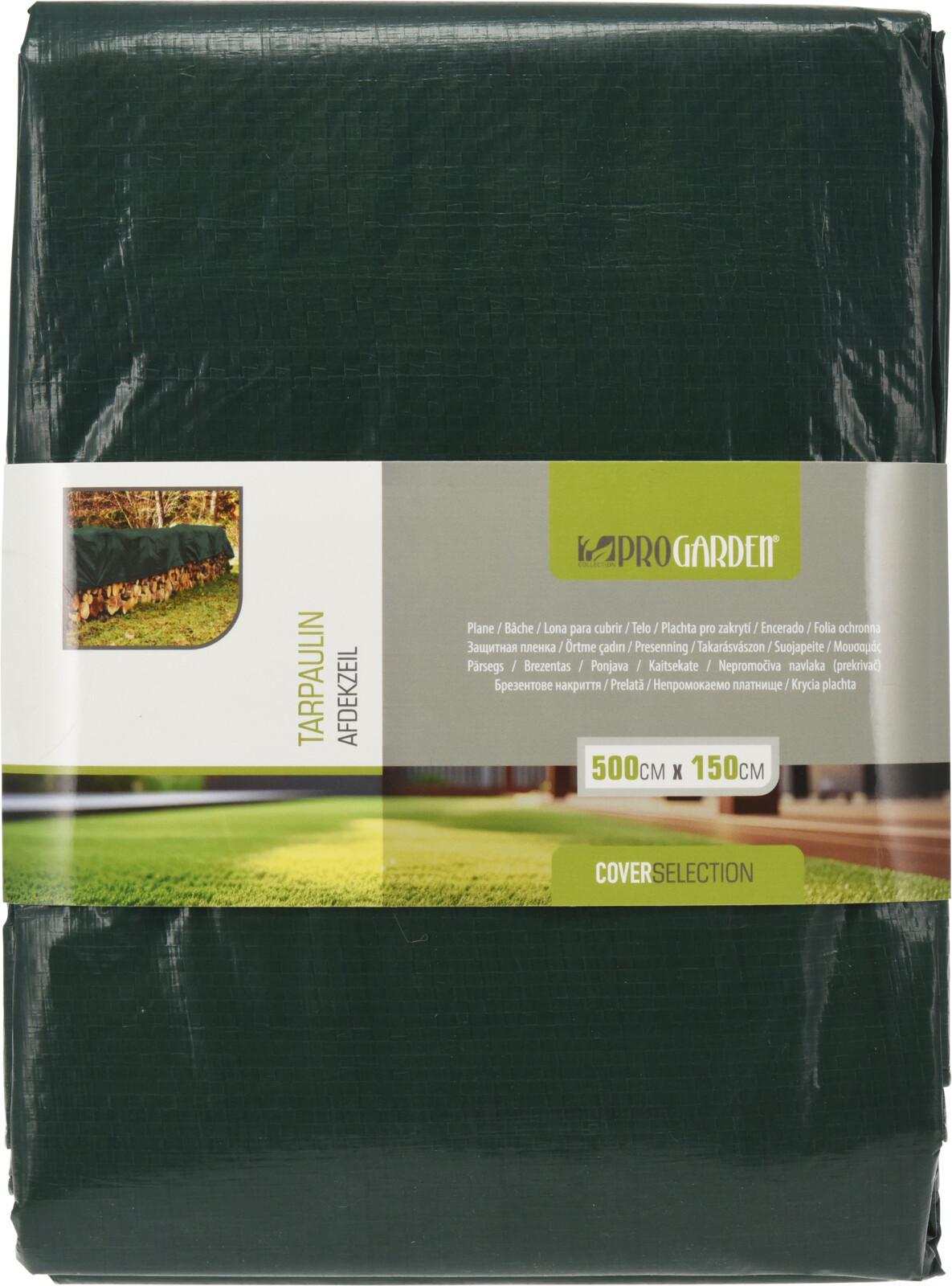 Takarófólia Garden - zöld, Basics, műanyag (500/150cm)