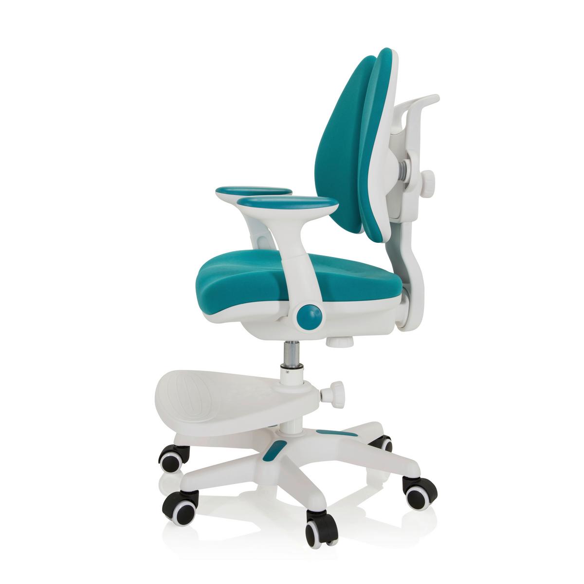 Otroški Vrtljivi Stol Kid Wing, Modra - modra/bela, Moderno, umetna masa/tekstil (56/88/52cm) - MID.YOU