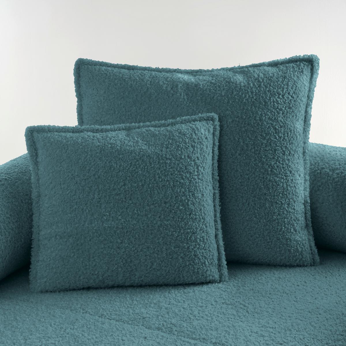 Wohnlandschaft Casimir Petrol - Petrol/Schwarz, LIFESTYLE, Kunststoff/Textil (180/310cm) - Premium Living