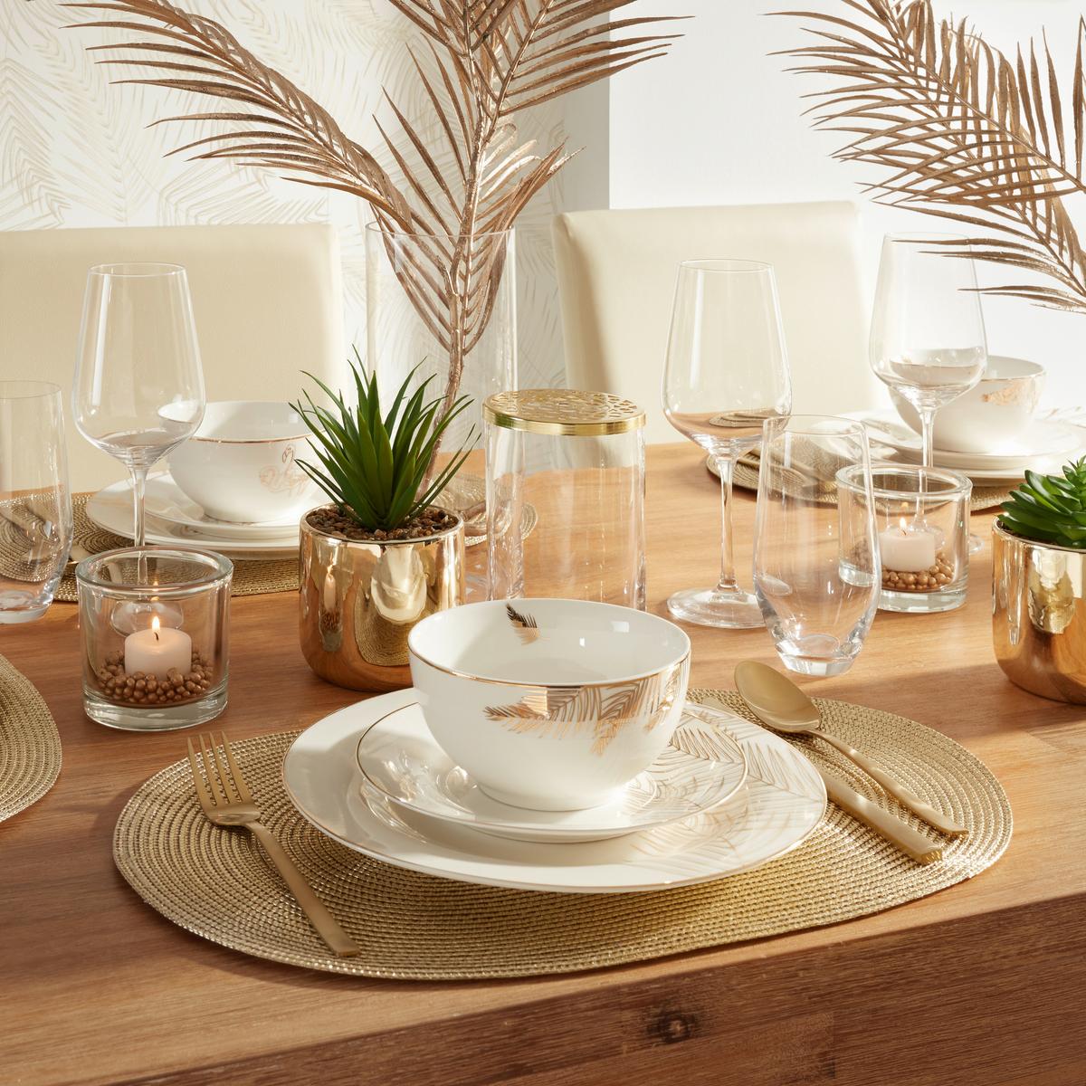 Besteckset Beverly aus Metall, 20-teilig - Goldfarben, LIFESTYLE, Metall - Mömax